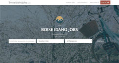 Desktop Screenshot of boiseidahojobs.com